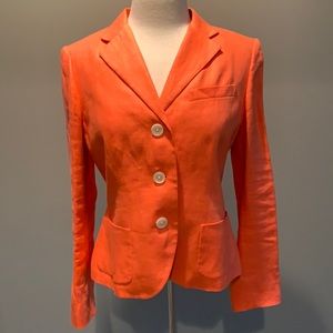 Lauren by Ralph Lauren Linen Blazer